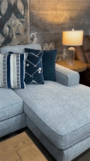 ✨ Meet The Pinterest Collection Available in Blue or Beige with multiple configurations to fit your home. ✔️ Made in the USA with quality you can trust ✔️ Up to 60 months interest free financing ✔️ Free one man local delivery ✔️ Free Lifetime Fabric Protection Plan  Try it in person at Valeri Furniture 5421 N Richmond St, Appleton | Valeri Furniture & Blinds | Facebook