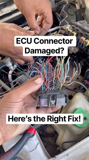 How to Replace Worn-Out Car ECU Wiring Harness Connectors (Step-by-Step Guide) #aliautoworkshop