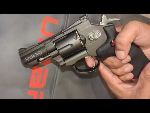 Crosman SNR Revolver 357 Airgun #bbgun
