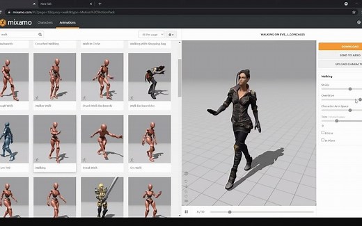 如何使用时间轴在 Unity 中导入 Mixamo 角色动画(第1部分)