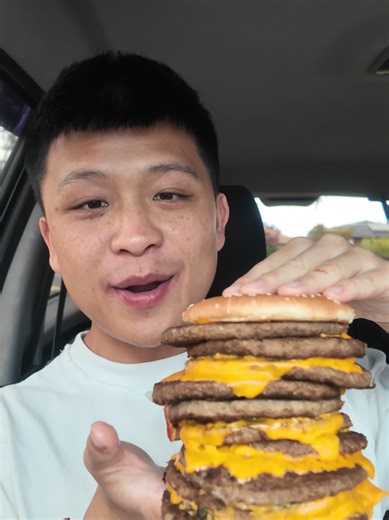Can You Handle an 8 Patty Quarter Pounder?