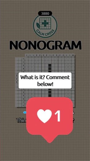 Fast Nonogram 15x15 Easy Puzzle #3880 #nonogramarrowsmallup