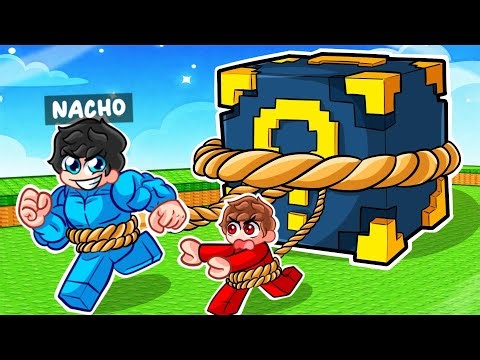 Me Puse MAMADÍSIMO para Conseguir Lucky Blocks en Roblox...