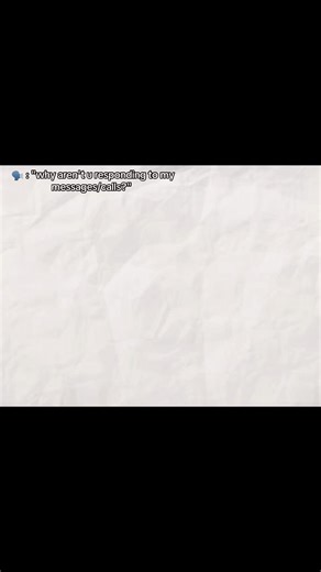 Why I'm Not Responding: It's DND!