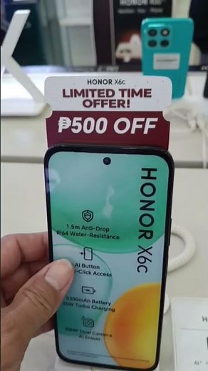 HONOR X6c Full Specs Review #honorx6c