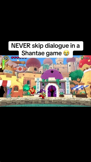 I’ve beat this game twice and this still caught me by surprise 💀#shantae #shantaehalfgeniehero #shantaeandthesevenssirens