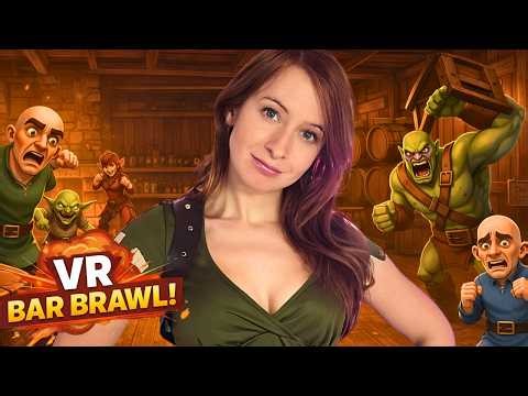 I Started a Massive BAR FIGHT in VR! (Tavrn's Takedown)