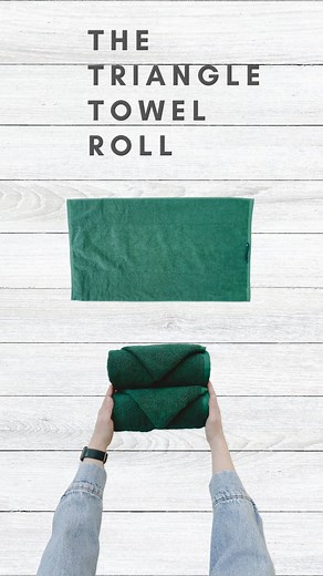 38K views · 15K reactions | New towel fold! Saw this on Pinterest on a blog by @betterhomesandgardens . Looks beautiful on their blog with peach waffle towels  Slower version live on my website and YouTube channel now. thefoldinglady.com #towel #towelfolding #foldingclothes #bathroom | thefoldinglady | Facebook