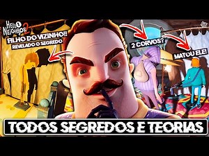 REVELANDO TODOS OS SEGREDOS E EASTER EGGS DE HELLO NEIGHBOR 2 BETA! || HACKEANDO HELLO NEIGHBOR 2