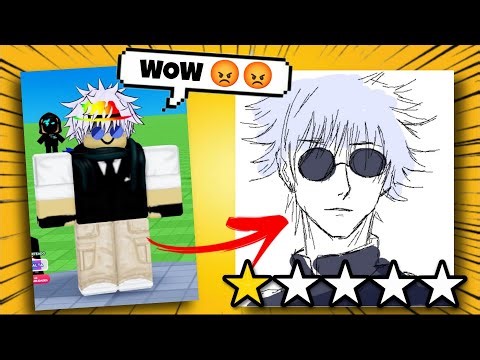 PROFESSIONAL ARTIST HUMILIATES ROBLOX DRAW ME 🎨🔥 (They couldn't believe it)