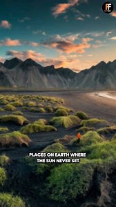 Places On Earth Where The Sun Never Set | Facts Fusion
