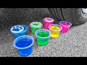 ASMR 1 Hour Crushing Crunchy & Soft Things | Running Over Stuff With Car