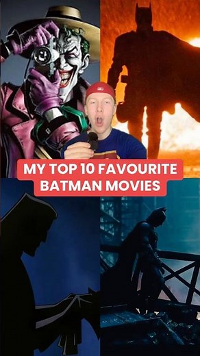 Top 10 Batman Movies 🍿