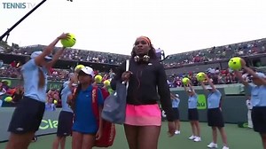 Here she is! World No.1 Serena Williams ready for 1st match of 2015 Miami Open--> http://wtatenn.is/0g0drD | WTA