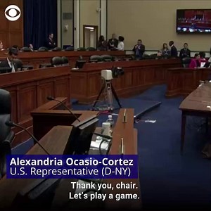 "I'll be the bad guy": Alexandria Ocasio-Cortez breaks down U.S. campaign finance laws as "fundamentally broken" in impassioned 5-minute speech. https://cbsn.ws/2I06ZIo | CBS News