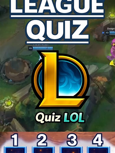 League of Legend Quiz #leagueoflegends #foryour #gaming #quiz #fyp #gamer #LoLQUIZ