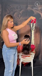 Bridal Series – Episode 6 ✨ Here’s a quick hack to create a gorgeous Gajra style floral hairstyle using just a bangle! Brides-to-be, save this for your wedding mood board 💫 📞 Book Your Bridal Look: 9372279363 #BijalGada #BijalGadaMakeovers #BridalSeries #BridalHacks #TraditionalBride #FlowerHairstyle #WeddingDayReady #IndianBrides #BridalTips #bridalguidewed | Bijal Gada Makeovers