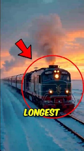 Top 3 Longest Train Rides in the World… #1 Takes a Week 😳🚄