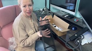 Under Desk Cable Management Tray, Wire Management Desk Cable Organizer Cable Management Box, Cord Organizer Storage for Office, Home