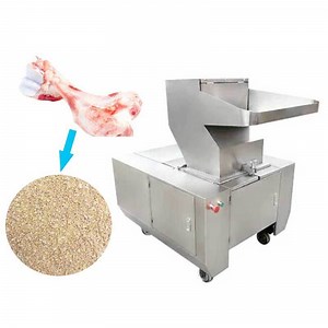 [Hot Item] Dog Food Stainless Steel Animal Pig Bone Pig Cow Beef Frozen Meat Crusher Bone Crushing Machine