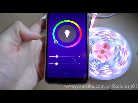 LED intelligentes commande à distance en WIFI | Vidéo Test