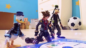 192K views · 2.3K shares | Check out this brand new stop-motion video that shows off the toy forms of Sora, Donald and Goofy taking on the heartless in the Toy Story-inspired world from KINGDOM HEARTS III! | Kingdom Hearts | Facebook