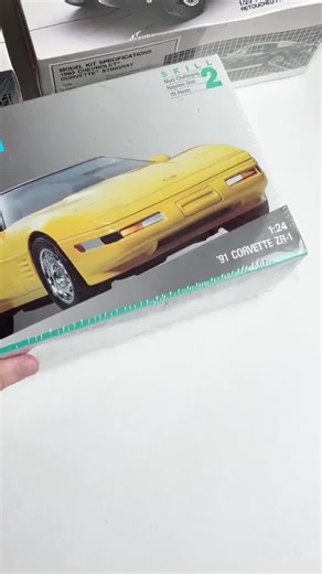 Corvette Model Kits, Your Choice: Stingray, Convertible, ZR-1 Coupe - Etsy