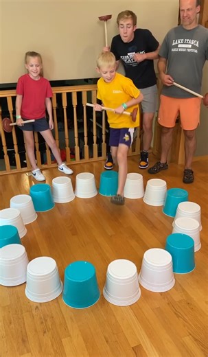 Plunger roulette family challenge game