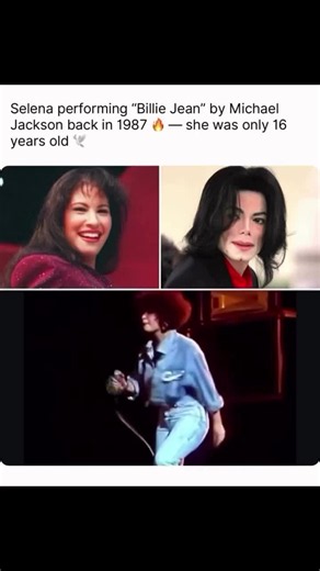 Selena's Iconic 1987 Billie Jean Performance
