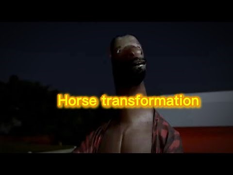 Horse transformation (with sounds)