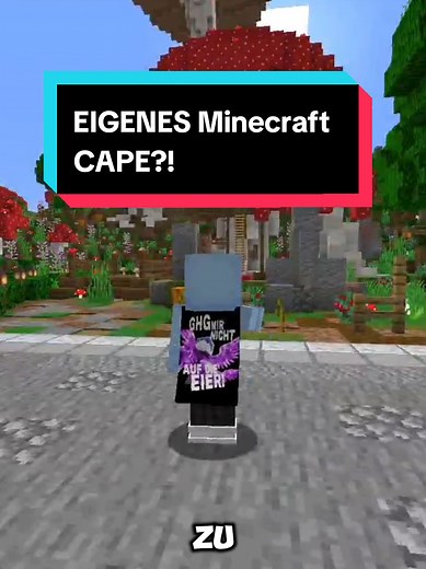 Eigenes Cape in Minecraft erstellen