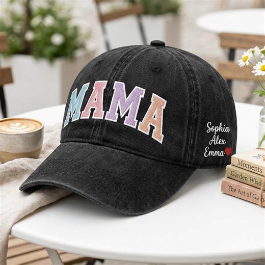 Embroidered Mama Hat, Retro Mama Hat, Gift for Mom Gifts, Mother's Day Gift for Mom, Mothers Day Gifts, Cute Mama Hat - Etsy
