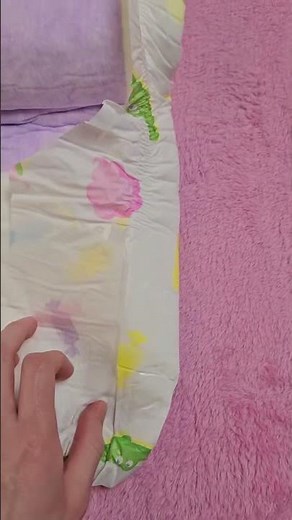 The SWEETEST diaper? Unfolding LNGU Candy Fluff