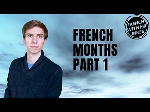 MONTHS PART 1 // Learn French Basics Day 25 - for beginners and kids