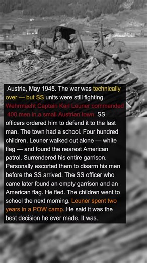 The German Soldier Who Surrendered to Save a Town Full of Children | Military History Talks