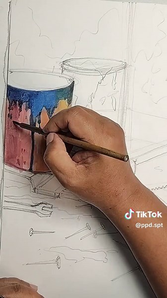 KERTAS 2 PSV SPM 2025 SOALAN 5 : ALAT PERTUKANGAN MEDIA (WATERCOLOUR) #spm2025 #soalan5 #psvspm