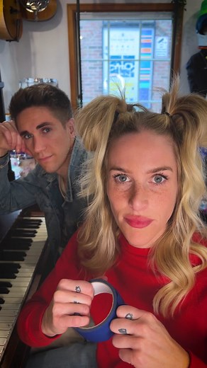 Remember by Becky Hill Duet Flashlight Challenge on Piano