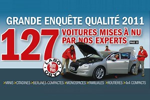 Auto Plus teste la qualité de 127 voitures