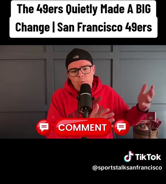 The 49ers Quietly Made A BIG Change | San Francisco 49ers #49ers #sanfrancisco49ers #football #nfl #nflfootball