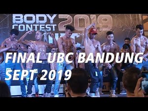 Body Contest FINAL Ultimate Body UBC Bandung 2019