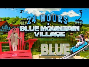 24 HOURS at Blue Mountain Village Ontario ⛰️ CANADA | ALL ACTIVITIES IN BLUE MOUNTAIN 🇨🇦