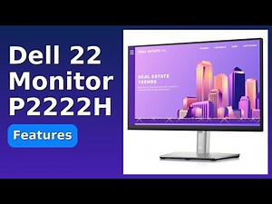 REVIEW (2025): Dell 22 Monitor P2222H. Features.