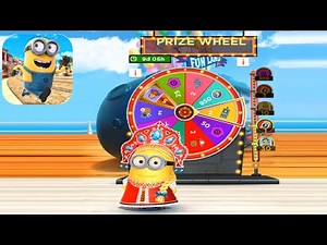 Minion Rush Prize Wheel stage 2 complete Sing Out fullscreen gameplay Walkthrough ios / android