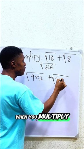 Simplification of Surd. #Maths #mathstutor #mathmemes #satisfying