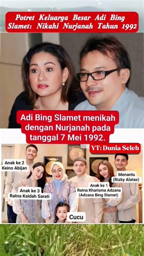 portrait of Adi Bing Slamet's extended family #shortvideo #shorts #trending #viral