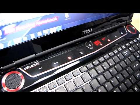 MSI GX660R Core i7 Notebook One Touch Overclocking & Fan Control Linus Tech Tips