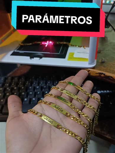 Nuevos parámetros para grabar acero inoxidable con láser