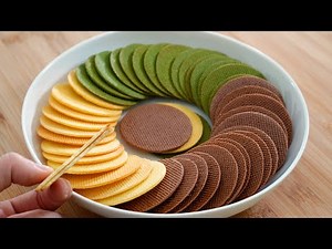 Thin and Crispy Cookies Recipe | Easy-to-make (3 flavors)