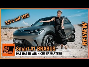 Smart #1 BRABUS im Test (2022) Wie krass ist dieses Elektroauto bitte?! Fahrbericht | Review | Preis