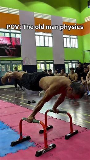 the strongest old man🔥 - Gilson.calistenia @Trần Văn Thiện 💣#calisthenics